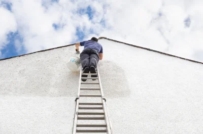 Peinture extérieure à la Jarrie-Audouin — façades et ravalement